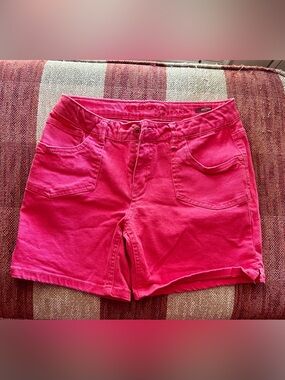 Arizona Jean Company Bright Pink Girls’ Casual Jean Shorts